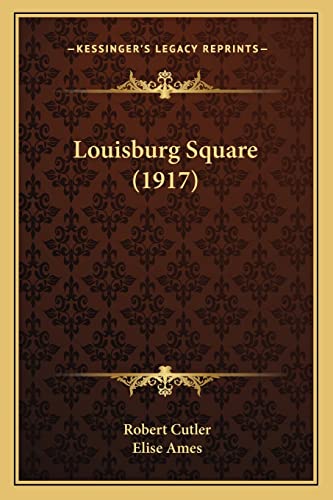 Louisburg Square (1917)