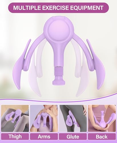 TINRIEF Upgraded Thigh Trainer, Adjustable Inner Thigh Exerciser, Kegel Pelvic Floor Exercise Devices Muscle Trainer for Women, Leg Toner Trainer, Workout Equipment for Glutes Arms and Core - Image 4