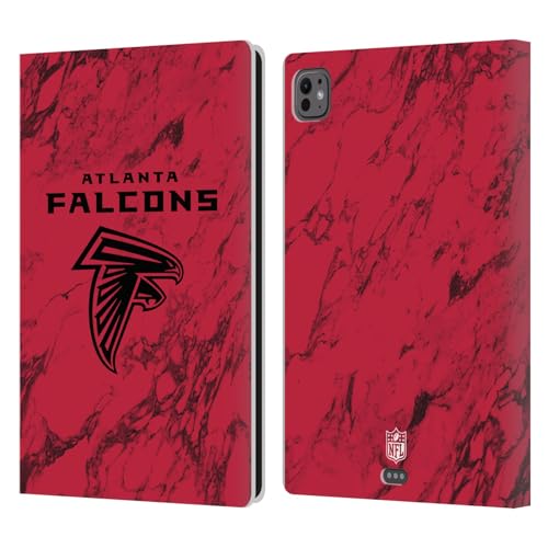 Housse iPad Pro 11 M4 marbre Atlanta Falcons pour travailler et regarder la NFL