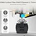 IEMAI PAHT-CF Filament 1.75mm, High-Temp Resistant Nylon Carbon Fiber 3D Printer Filament, Industrial Grade Strength, Black 1kg Spool for Engineering and Industrial Parts