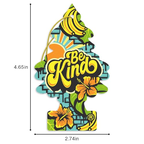 Image of LITTLE TREES Car Air Freshener | Hanging Tree Provides Long Lasting Scent for Auto and Home | 24 Air Fresheners |Be Kind