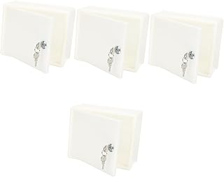 DOITOOL Mailboxes for Outside 4pcs Multi-use Plastic Wall Mounted Milk Box with Lock Hanging Mailbox Home Supply Outside Mailboxes