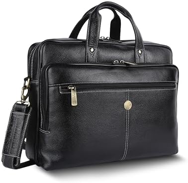 HAMMONDS FLYCATCHER Genuine Leather Messenger Bag For 15.6 Inch Laptop – Vintage Style - View #5