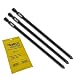 Produktbild 3 x SabreCut SC127PH2A_3 127mm PH2 kompatibel mit Makita 6832 6833 6835 6836 6837 DWD P-66254 Trockenbau-Schraubendreher-Pistolenbit mit automatischem Vorschub einseitig Kreuzschlitz Nr. 2 robust
