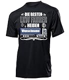 LKW Arbeitskleidung LKW Fahrer heißen Wunschname Berufskraftfahrer Arbeitskleidung Geburtstag Geschenke Herren Männer t Shirt Tshirt t-Shirt personaliesiert kraftfahrer lastwagen Fernfahrer fahrerin zubehör
