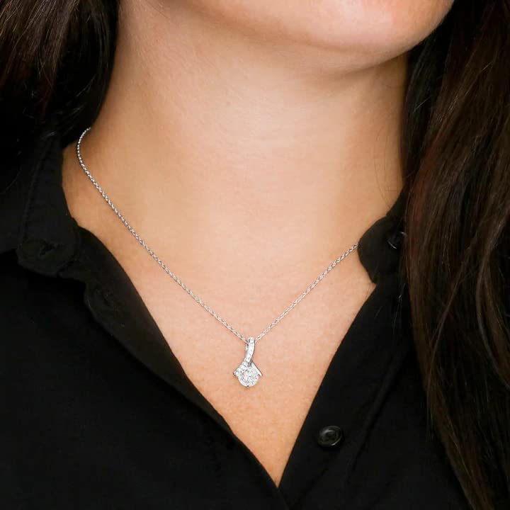 RAKVA Special First For Wife - Pure Silver Pendant With Message Card - Image 7