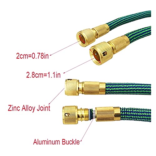 Tuinslang Uitschuifbare tuinslang met verstelbaar watermondstuk flexibele slang spuitschuim voor auto wassen (Color : Hose kit 10, Diameter : 1/2'') - Image 6