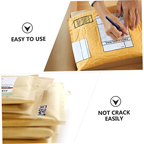 SEWACC Saco Bolha De Papel Kraft Enchimento De Espuma Preta Sacos De Embalagem De Plástico Envelope