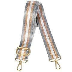 Wide:1.5"(3.8cm) Silver & Bright Gold