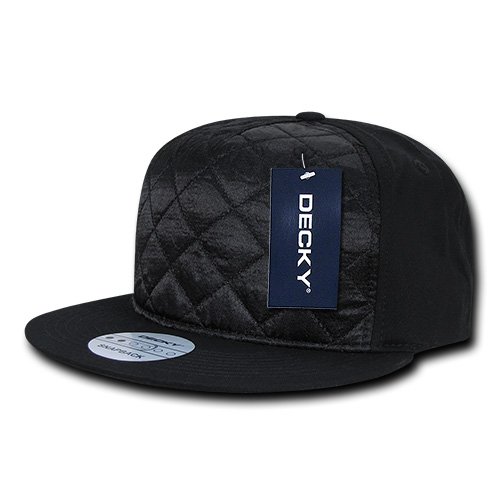 DECKYQuilted 5 Panel - Black