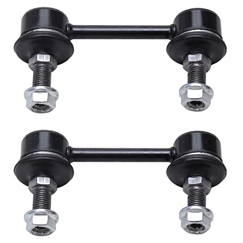 Detroit Axle - Rear 2pc Sway Bars for 04-12 Mitsubishi Galant Endeavor, 06-12 Eclipse, 2 Stabilizer Sway Bar End Links 2006 2007 2008 2009 2010 2011 2012 Replacement