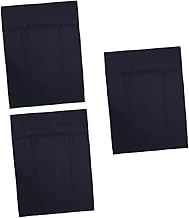 VOSAREA 3 Peças Cortina À Prova De Luz Persianas De Janela Saia De Janela Cortinas Romanas Persianas Pretas Persianas Romanas Persianas Romanas Blackout Sombra Romana Amarrar Sombra