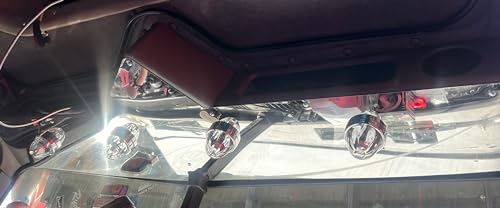 Panel sobre tablero en acero inoxidable Freightliner Classic y FLD miniatura 1