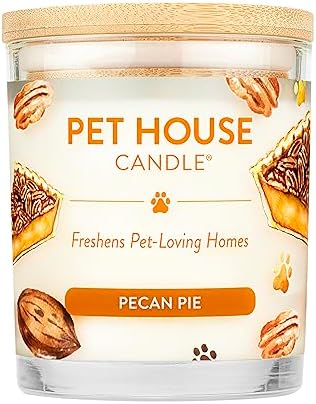 One Fur All Pet House Candle Plant-Based/Soy - Clean Burning Scen...