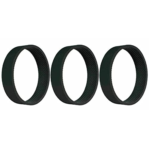 qinggw 3 uds Cinturones moleteados Aptos para Kirby Classic G3 G4 G5 Gsix Diamond Edition para Sentria y Sentria II reemplazo de Cinturones de aspiradora (Color : Negro) Cover