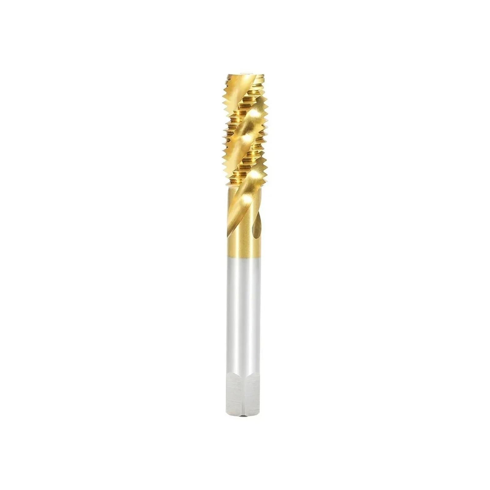 Macho de roscar con Punta Espiral y vástago HSS, Macho de roscar a máquina y Matrices, Macho de roscar métrico for Herramientas metalúrgicas M3-M16(HSS 18x2.5)