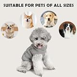 FWLWTWSS Hundepullover, Winter Warmer Hundepullover Kleine Hunde Rollkragen Strickpullover Hunde Pullover Weich Hundepulli Hundekostüm Hundebekleidung für Kleine Mittelgroße Hunde und Katzen X-Larg