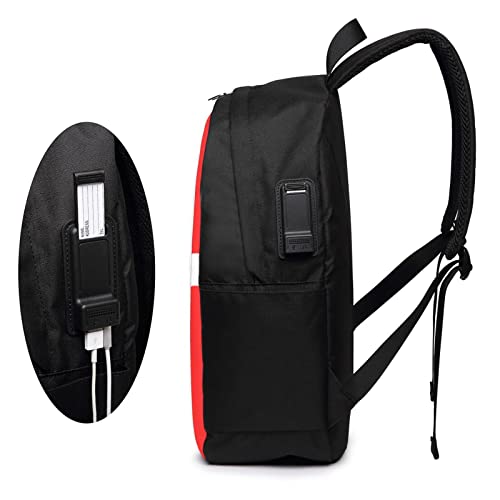 Sac ordinateur drapeau Danemark noir porte-documents housse protection