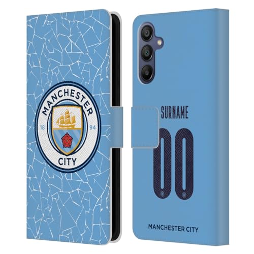 Coque en cuir Manchester City FC pour Samsung Galaxy A15