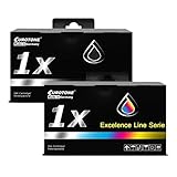 imprimante canon bjc 250 Contenu de la livraison et portée: 2x Cartouche d'encre (1x Black/Noir avec env. 10 ml, 1x Color/Colori avec env. 15 ml), Informations sur la gamme à 5% de couverture
