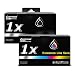 Produktbild EuroPro Patronen 2X kompatibel für Canon MP110 MP130 MP375 MP390 ersetzt BCI24BK BCI24C CMYK