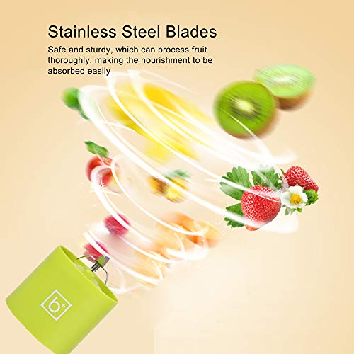 Honorall 500 ml Copo Espremedor Elétrico Portátil de Viagem Ao Ar Livre USB Recarregável Liquidifica