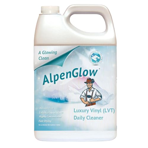 Jani-Source AlpenGlow Luxury Vinyl (LVT) Daily Cleaner – Highly Concentrated,