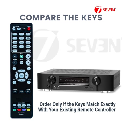 Image of 7SEVEN Compatible with Marantz AV Amplifier Remote Original Model RC024SR Suitable for SR6009 NR1605 NR1606 NR1607 SR6010 SR6011 Home Theatre Amplifier Sound System
