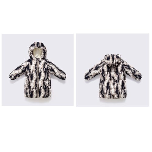 Boys Girls Hooded Puffer Camouflage Jacket Winter Zip Up Warm Soft Plus Heavyweight Coats Outdoor Padded Down Outerwear2
