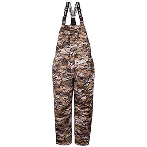 Huntworth Fairbanks Men's Heavy Weight Waterproof Hunting Bib Overall Pants (Medium, Disruption Camo) Cover