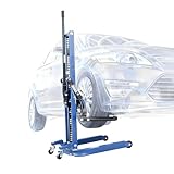 LGYORWAY Portable Car Lift, Single Post Mobile Type, Supports Vehicles Up to 8800 LBS, Multi-Functional for Cargo Handling, Car Lift for Garages and Home or Outdoor, 24-Month Parts Replacement