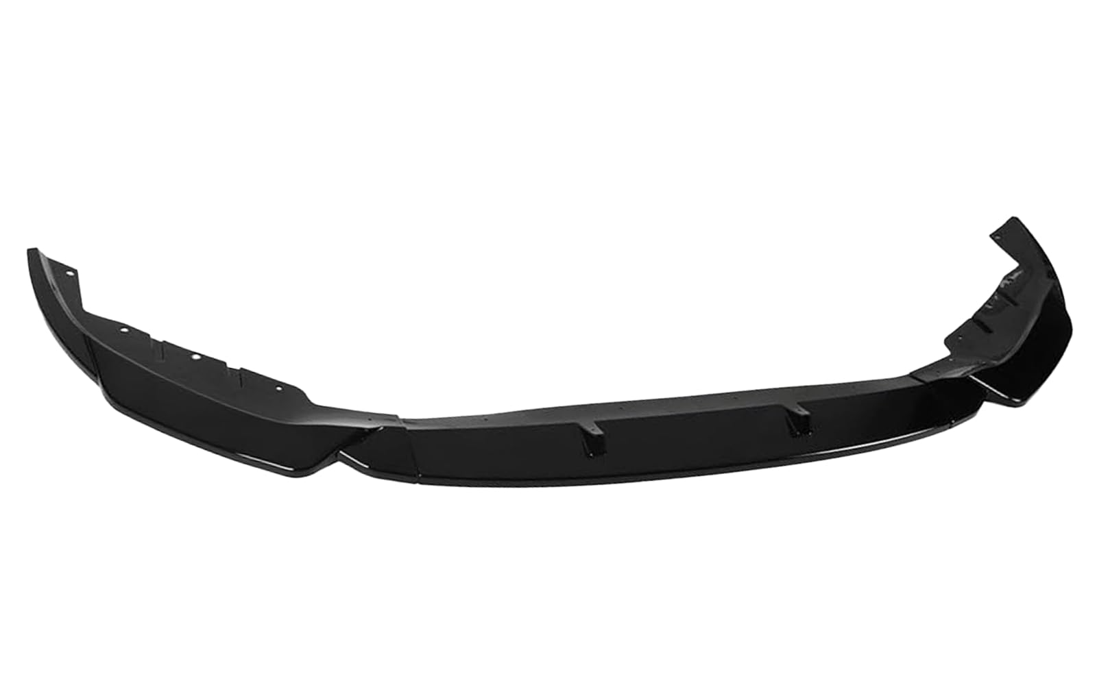MpTuned G30 G31 Frontstoßstange Schwarz glänzend Spoilerlippe kompatibel mit BMW 5er 2017-2020 518i 520i 530i 540i m550i 518d 520d 530d 540d