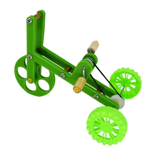 EPIGEIST Bicicleta para Loro Resistente Juguete Educativo para Aves Diseño Atractivo para Periquitos y Yacos Promueve Desarrollo Inteligencia Accesorio Seguro y Duradero para Entrenamiento