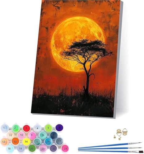 G z yCgoCio[  DIY Paint by Numbers LbghG h G fW^G uVƃANG̋ l̂߂̃NGCeBuȎ z[ ItBX Mtg 50x65cm t[t Z-2