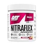 GAT SPORT Nitraflex Advanced Pre-Workout Powder, Increases Blood Flow, Boosts Strength and Energy, Improves Exercise Performance, Men & Women (Fruit Punch, 30 Servings)
