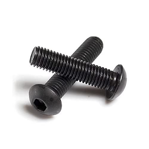 Vis à six pans creux noires contre la rouille pour l'assemblage de meubles en bois