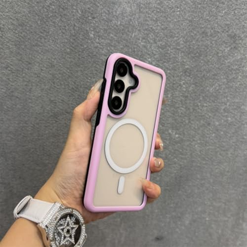 Coque Galaxy S24 Ultra anti-chute avec bracelet de maintien violet contre la casse