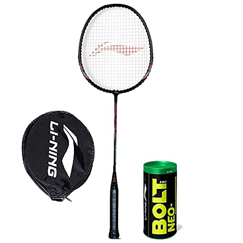 Image of Li-Ning 505 Badminton Essentials Value Combo (1 Racquet + 1 Pack of 3 Shuttlecock)