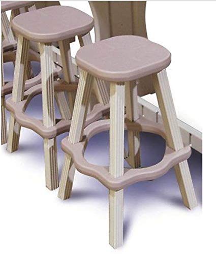 Set de Butaco Leisure Accents (2 piezas), Beige, 26 Pulgadas de Alto miniatura 2