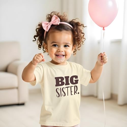 Image of Big Sister Shirt Big Sister Announcement Toddler Shirts Promoted to Girls Outfit