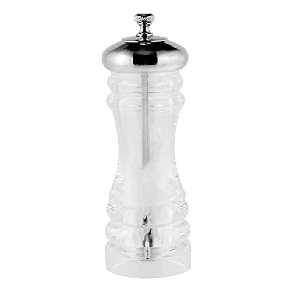 Moulin à sel 15 cm avec broyeur céramique pour gros sel de cuisine