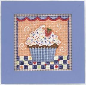 Mill Hill Chocolate Cupcake Cross Stitch Kit