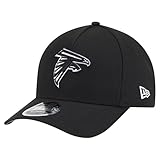 New Era Men's Black Atlanta Falcons Team Collection 9FORTY M-Crown A-Frame Adjustable Hat