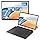FUNYET 2 en 1 Laptop, portátil con Win11 de 14 Pulgadas, procesador N100 Notebook, 16 GB de RAM + 1 TB de SSD Ordenador portátil, escáner de Huellas Dactilares y Teclado retroiluminado Laptop