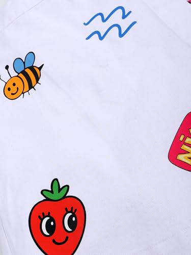 Image of KiddoPanti Girls Denim Over Lap Shorts