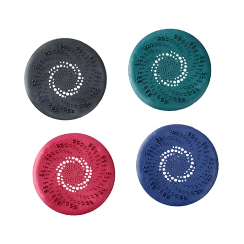 Operitacx 4 Piezas Tapón de Silicona para Desagüe con Colador Antiobstrucción para Fregadero y Baño Diseño con Asa para Fácil Limpieza Perforado de Alta Densidad para Bloqueo Eficaz de