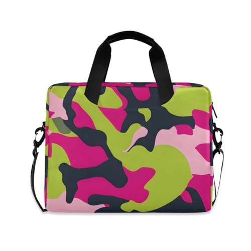 Bolso bandolera para laptop camuflaje vivo 13-16 pulg