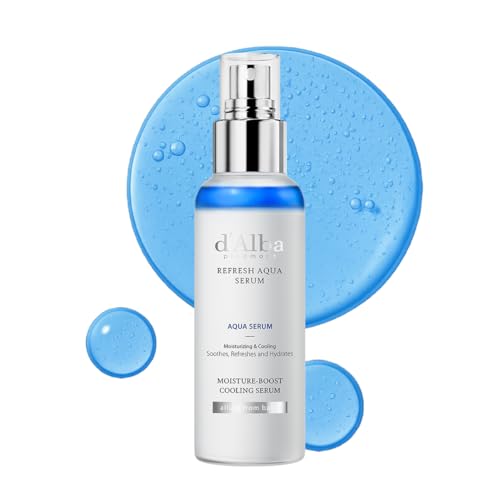 Image of d'alba Piedmont Italian White Truffle Refresh Aqua Serum, Vegan Skin Care, Light-weight Face Moisturizer, Glow Serum for Radiant Skin, Non Comedogenic, All In One Mist (3.38 fl oz.)