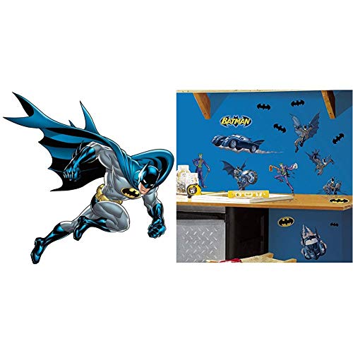 Roommates Batman Peel And Stick Wall Decal Bundle Pack #TOP6