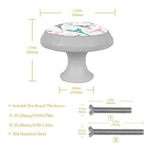 Tiroirs de commode relookés facilement avec 4 boutons de placard blancs - 6
